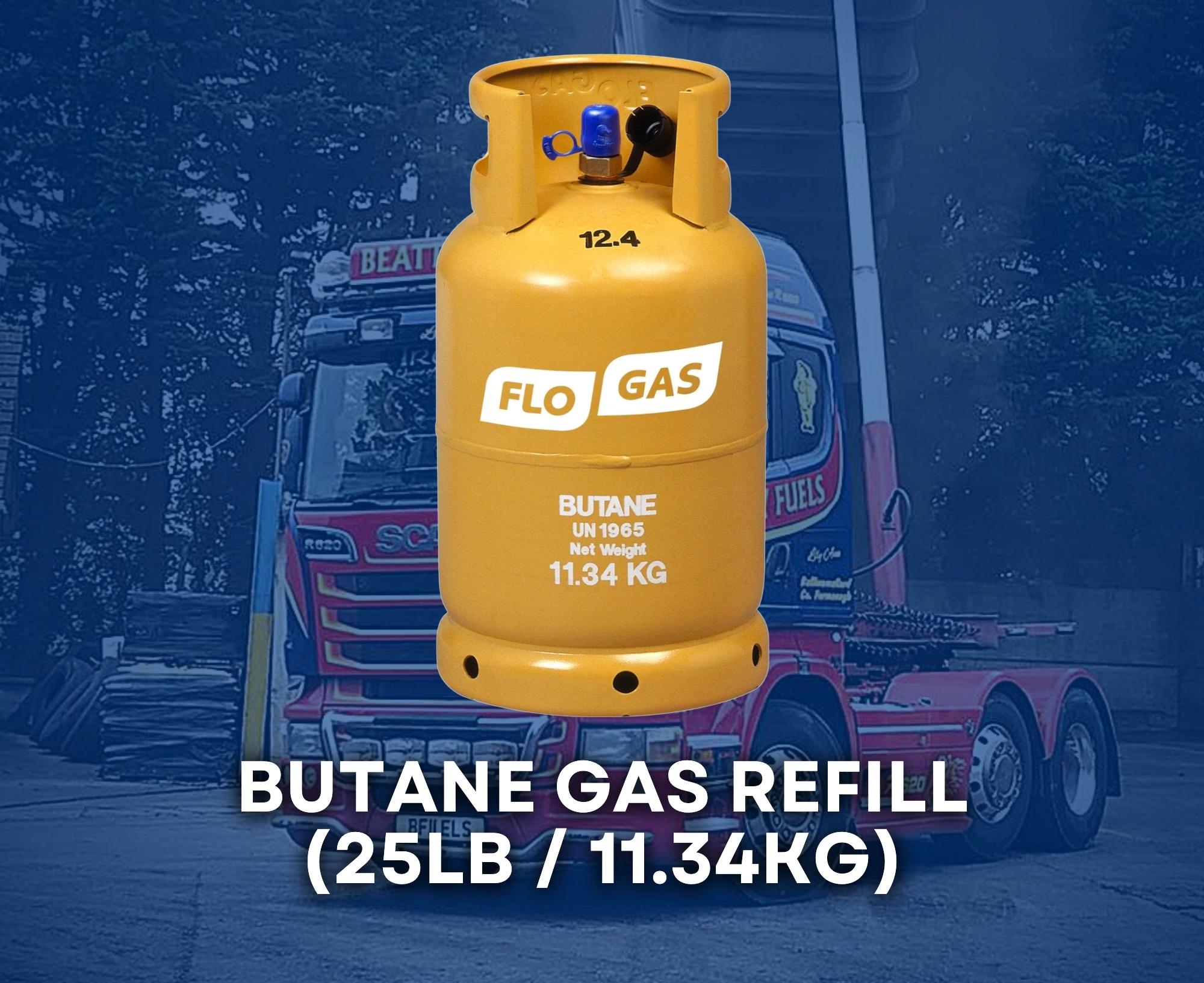 Butane Gas refill (25lb / 11.34kg) – Beatty Fuels